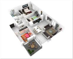 Desain rumah minimalis 3 kamar ini menggambarkan tiga kamar yang berhadapan dan ruang tamu diapit ditengah. 30 Inspirasi Denah Dan Desain Rumah 8x8 Meter Desain Id