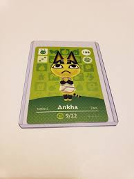 Ankha # 188 Animal Crossing Amiibo Card AUTHENTIC Series 2 NEW NEVER  SCANNED!!! 