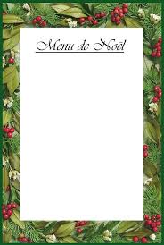 Jolie Carte Pour Imprimer Le Menu De Noel Traditionnel Menu De Noel Menu De Noel Traditionnel Menu A Imprimer