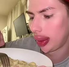 Singer with Big Lips