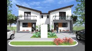 Here there are you can see one of our duplex floor plans with 2 car. 14 Awesome Duplex House Plans With Garage In The Middle Duplex House Design Duplex Design Duplex House Plans