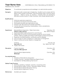 Warehouse Resume Templatecareer Resume Template Career Resume Template Job Resume Samples Resume Objective Examples Resume Skills