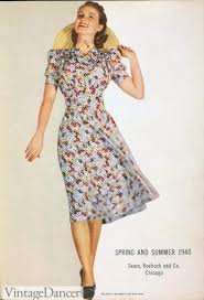 This pattern was made in collaboration with peppermint magazine for issue 39 of the magazine. Vintage 1940s Dress Styles Classic 40s Dresses