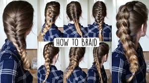 French braids tend to be the braid that seems easy enough to do on someone else's hair, but super confusing when it comes to your own. How To Braid Your Own Hair For Beginners How To Braid Braidsandstyles12 Youtube