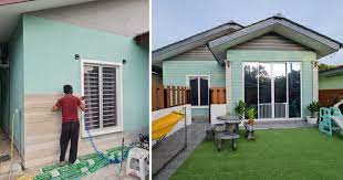 Need to translate tempat kediaman from indonesian? Tampal Shera Plank Pada Dinding Untuk Hasilkan Fasad Kediaman Macam English Cottage Impiana