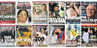 The herald sun is a daily newspaper based in melbourne, australia, published by the herald and weekly times, a subsidiary of news corp australia, itself a subsidiary of news corp. Looking Back On 25 Years Of Herald Sun Mediaweek