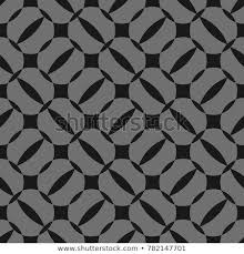 Black And Grey Geometric Seamless Pattern Simple Texture With Rounded Shapes Grid Lattice Seamless Patterns Simple Texture Black And Grey