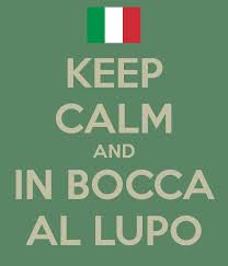 We did not find results for: Freestyle Languages On Twitter Languagetip Italians Say In Bocca Al Lupo Into The Mouth Of The Wolf Which Is An Informal Way To Wish Others Luck Also They Don T Reply With