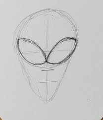 If you are new to drawing, it is recommended you copy the pictures included with each step. How To Draw An Alien Step By Step Art Tutorial Art By Ro