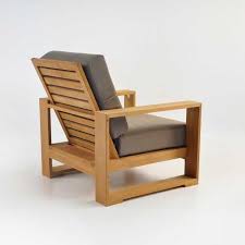 Havana Teak Outdoor Club Chair Back View Lounge Chair Outdoor Furniture Design Chair Furniture Design