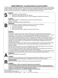 Sbar Template For Nurses Planning Template