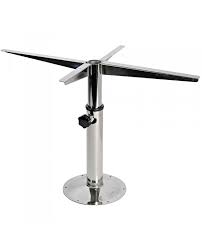 Les pieds de table télescopiques à hauteur variable constituent une solution intéressante en matière d'accessibilité aux personnes à mobilité réduite. Pied De Table Telescopique Tournant 500 720 O60mm