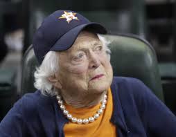 Barbara Bush, wife and mother of U.S. presidents, dies at 92