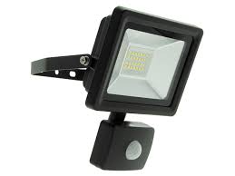 Projecteur led 20w (180w) ext blanc jour 6000°k avec détecteur. Prolight Easyconnector Projecteur Led Avec Detecteur De Mouvement 20w Hubo