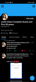 John Denver Solid on X: Julia Ostan Leaked Scandal All complete set of  videos and nudes in google drive will send link of google drive after  payment only 50 pesos!!! PM ME