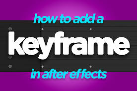Jun 30, 2020 · how to add keyframes in after effects. How To Add A Keyframe In After Effects Digiprotips