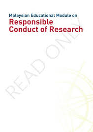 malaysian educational module on responsible conduct of