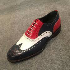 Black And White Wingtips Men S Shoes New Men S Handmade Wing Tip Brogue Formal Shoes Lace Up Black Red White Shoes Handmade Wingtip With Images Leather Oxford Shoes White Leather Shoes Brogue Shoes