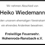 Heiko Wiedemann from trauer.hersfelder-zeitung.de
