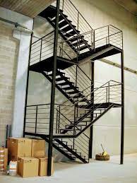 A saw, fan and oil pump all go on when a start button is pressed. Industrial Ladder Get Your Free Quote Now At Www Metaltnt Com Or Call Txt At 1 647 572 4069 Escadas Externas Escadas Industriais Escadas Metalicas