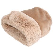 This luxe blanket was created for all the furry friends out there who deserve unprecedented comfort. Camel Shag Cuddle Cup Dog Bed By Susan Lanci Designs
