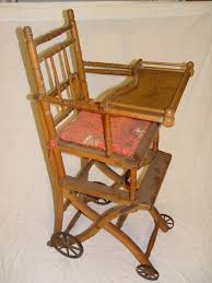 antique convertible baby stroller high chair with markings on the tray pat june 22 1875 beisue apr 9 1875 baby high chair baby memorabilia vintage high chairs