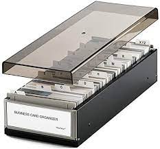 The 8 best business card scanner apps. Maxgear Business Card Organizer Business Card File Name Card Case Holder Card Storage Box Organizer Office Business Card Holder Fit Card Size 2 2 X 3 6 Large Capacity For 800 Cards Black 800 Cards