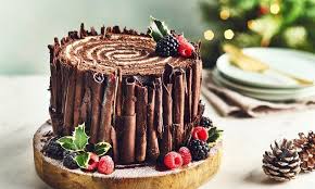 Woodland Christmas Yule Log Cake Recipe Yule Log Cake Recipe Yule Log Recipe Yule Log Cake