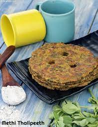 Methi Thalipeeth Maharashtrian Breakfast Recipe Recipe Methi Recipes Breakfast Recipes Indian Food Recipes