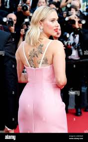Scarlett Johansson bei der Premiere des Kinofilms 'Asteroid City' auf dem  Festival de Cannes 2023 / 76. Internationale Filmfestspiele von Cannes im  Palais des Festivals. Cannes, 23.05.2023 Stock Photo - Alamy