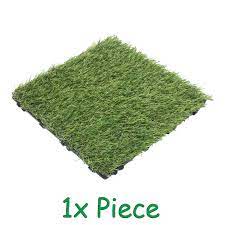 1 case contains 9, 12 in. 1x Diy Artificial Turf Grass Interlocking Outdoor Backyard Grass Tur Watsun