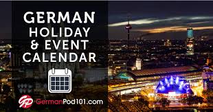 German Calendar 2019 Holidays In Germany Event List
