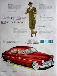 1948 49 Mercury Vintage Advertisement Classic Car Wall Etsy Classic Cars Vintage Advertisement Car Ads