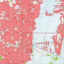 1950 Miami Map