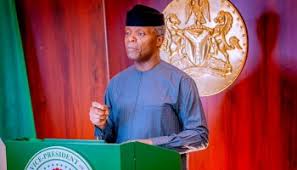 Vice president yemi osibanjo and his beautiful wife mrs. Yemi Addresses Chatham House Speaks About How Nigeria Is Dealing With Covid 19