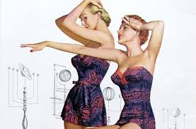 The 1950s Glamour Swimsuit