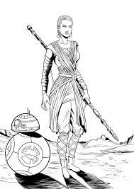 This article created on the april 27, 2021, by alisha legerstee. Bb 8 With Rey Coloring Page Free Printable Coloring Pages For Kids