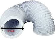Extra Strong Tumble Dryer Vent Hose Exhaust Pipe 4 Inch Diameter 4 Metre / 13 Feet Length by Ufixt - 13