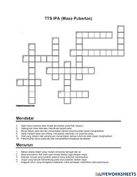 Video viral issue percobaan pencurian organ tubuh manusia dengan cara membius korban di mall. Tts Ipa Pengulangan Interactive Worksheet