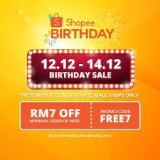 Applicable to new customers only. Shopee Rm7 Off Promo Code Voucher Malaysia Freebies Facebook