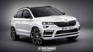 It is available in 1 variant, 1 engine option and 1 transmission option : Skoda Karoq Rs Under Evaluation With Electric Boost