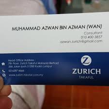 Dengan rm100 layak covers rm100,000.00k (fb:)saddiqzikri zurich. Zurich Takaful Everything Else Others On Carousell