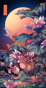 The sheer number of aesthetic concepts was very large, and their variety greater yet. Japanese Artwork Wallpapers Wallpaper Cave