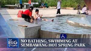 Situated in an unassuming environment (on an air base in the suburbs. Bad Manners At Sembawang Hot Spring Park The Big Story The Straits Times Youtube
