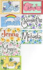 Name Tags I Drew For Kids I Work With 4 Name Art Projects Name Design Art Name Drawings