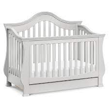 Million Dollar Baby Classic Ashbury 4 In 1 Convertible Crib Cloud Gray Target