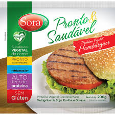 Pronto E Saudavel Hamburguer Vegano Sora Alimentos 200g Shopee Brasil