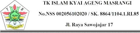 Format profil lembaga bisa dibuat sendiri dengan mengetiknya melalui komputer selanjutnya dicetak. Profil Tk Tk Islam Kyai Ageng Masrangi
