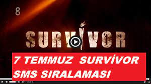 Survivor 2020 sms sıralaması açıklamasının ardından elenen isim belli oldu. 7 Temmuz Survivor 2020 Sms Siralamasi Survivor Sms Siralamasi Acunn Com Video Izleyin Sali Kim Elendi