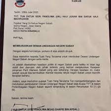 Beliau yang juga ketua badan pimpinan parti pribumi bersatu malaysia (bersatu) sabah mengangkat sumpah jawatan di hadapan turut mengangkat sumpah pengerusi barisan nasional (bn) sabah yang juga adun lamag, datuk seri bung moktar radin sebagai timbalan ketua menteri. Alamat Ketua Menteri Sabah 2020
